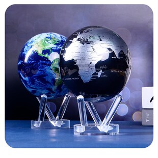mova自转地球仪磁浮摆件光能永动饰品高端送领导送男生生日礼物