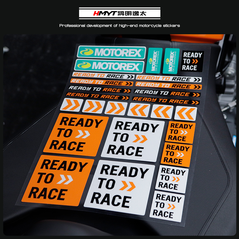 适用KTM摩托车贴DUKE790890RC390ADV改装1090反光贴花贴纸防水贴