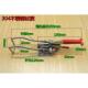 中号431不锈钢自锁弯钩锁夹搭扣快速夹具可调锁扣门栓夹钳压紧器