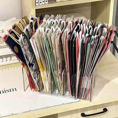 纸袋收纳神器奶茶袋收集垃圾桶主机柜置物架放包装袋奶茶袋收纳盒