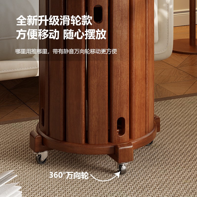 实木凳子家用f可叠放简约现代叠叠乐备用凳子加厚圆凳椅子结实耐