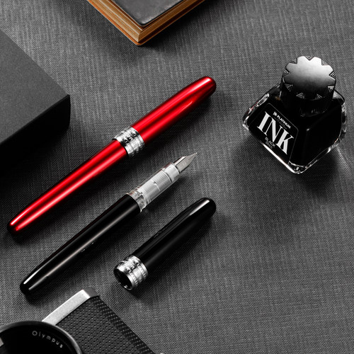 【官方专卖店】【免费刻字】日本PLATINUM白金进口PGB-1000金属钢笔墨水礼盒套装练字礼物硬笔书法商务办公