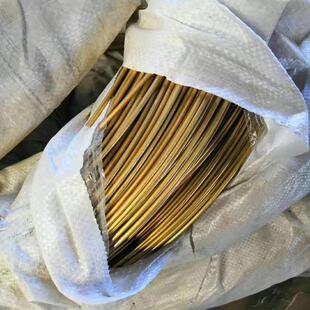 热镀锌黄铁丝8号10号12号14号16号2.0mm彩色铁线黄铁丝