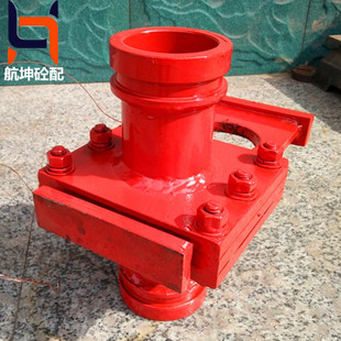 现货砂浆泵耐磨泵管截止阀 混凝土输送泵截止阀 混凝土泵管截流阀