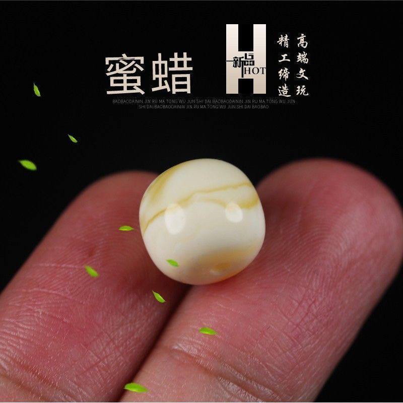 天然俄料老蜜蜡交瓷骨白蜜蜡老型手链