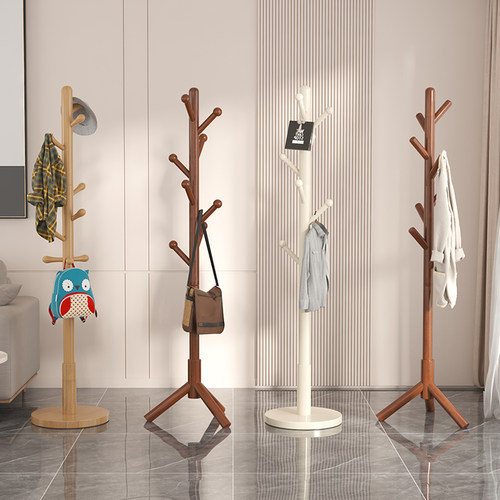 衣帽架落地喜家派白蜡木简约现代