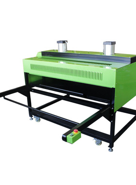 热转印烫画机heat press large format气动双工位锦旗热升华设备
