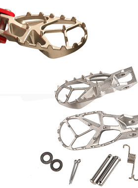 KTM17-23EXC/胡斯瓦纳/SXF16-23恒舰Z300/250开禧不锈钢改装脚踏