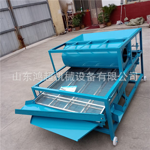 小麦双层振动清选机粮食除杂机 小型吹风式筛选机