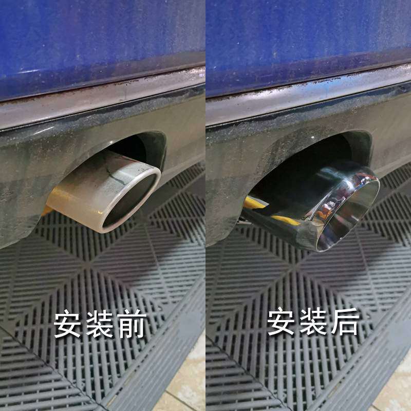 20 21 22款福特探险者改装专用配件装饰汽车用品排气管碳纤维尾喉