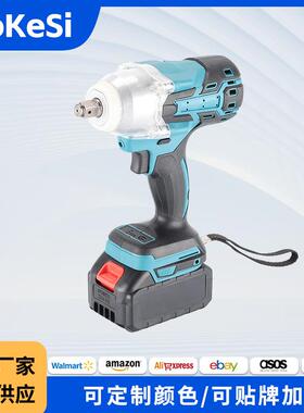 大功率800N电动扳手套装外贸家用无线充电式大扭力锂电扳手