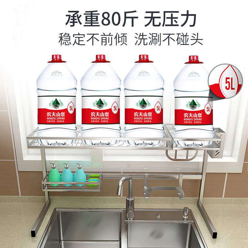 中凰水槽沥水架厨房放碗架晾碗盘置物碗碟收纳不锈钢沥碗筷架组合