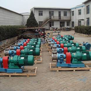 乳化沥青泵用NYP-80高粘度泵带保温夹套保温效果好-远东泵业