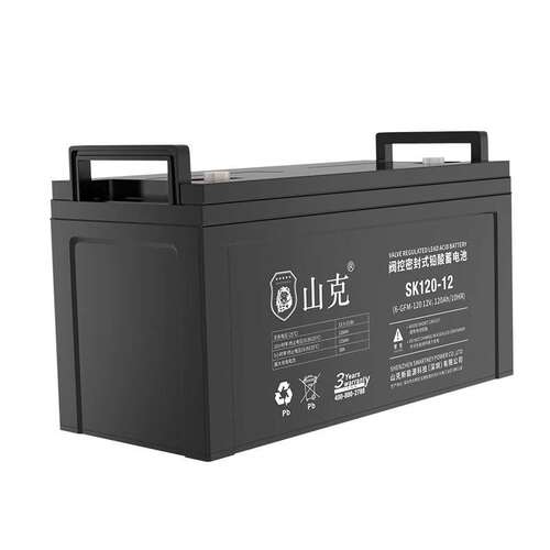 山克UPS蓄电池SK120-12铅酸免维护蓄电池 UPS电源专用外接电瓶12V