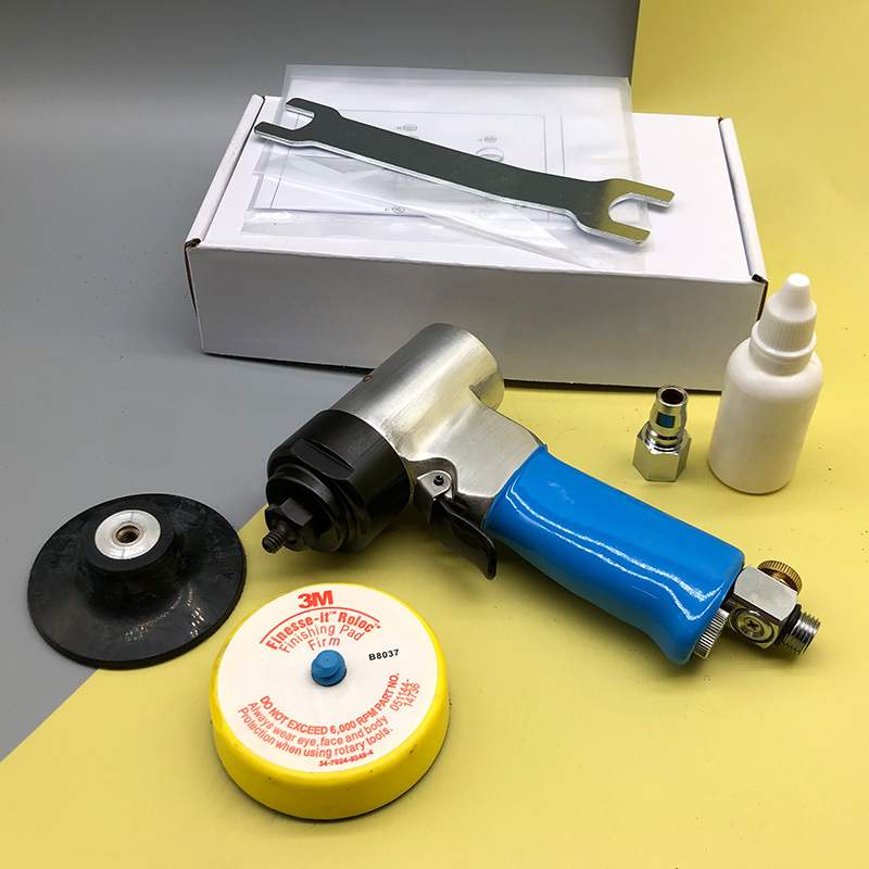 3m7403气动抛光机进口3寸偏心低速打磨机研磨汽车漆面磨光打蜡枪