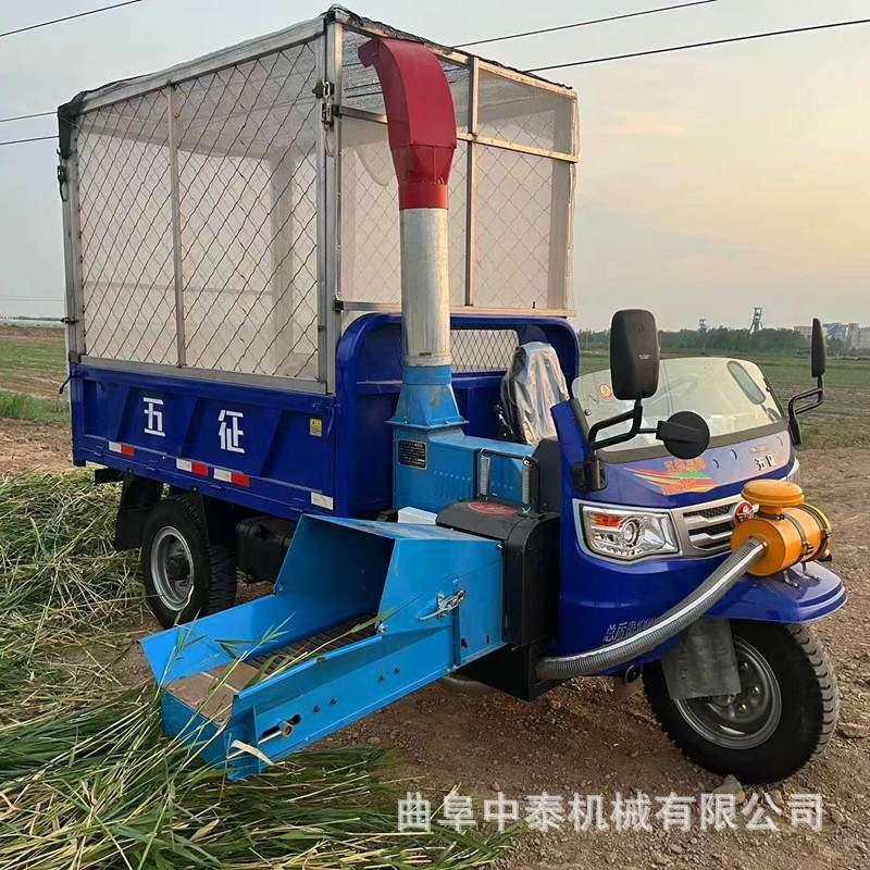 柴油款五征八吨产量铡草车铡草打包一体机自动上料连续出包打捆车