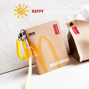 原创新款麦门M记护照保护套登机牌签证创意夹出国旅行便携收纳套