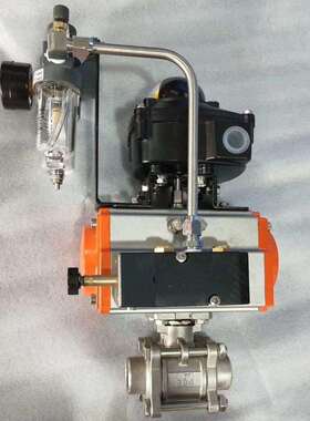 Q661F-25P气动双作用焊接球阀三片式焊接球阀气动对焊式球阀CF8