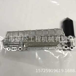 五 发动机配件涡轮增压器 10铃6SD1边盖总成113200 9701