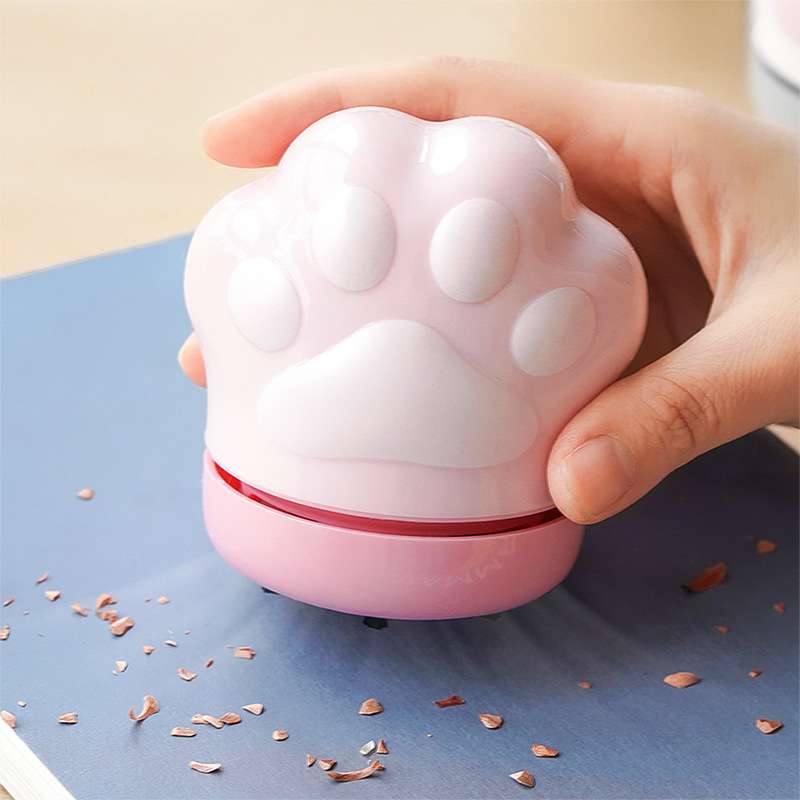 Twingo猫爪桌面吸尘器UBS充电橡皮屑键盘清洁器迷你家用车载吸尘