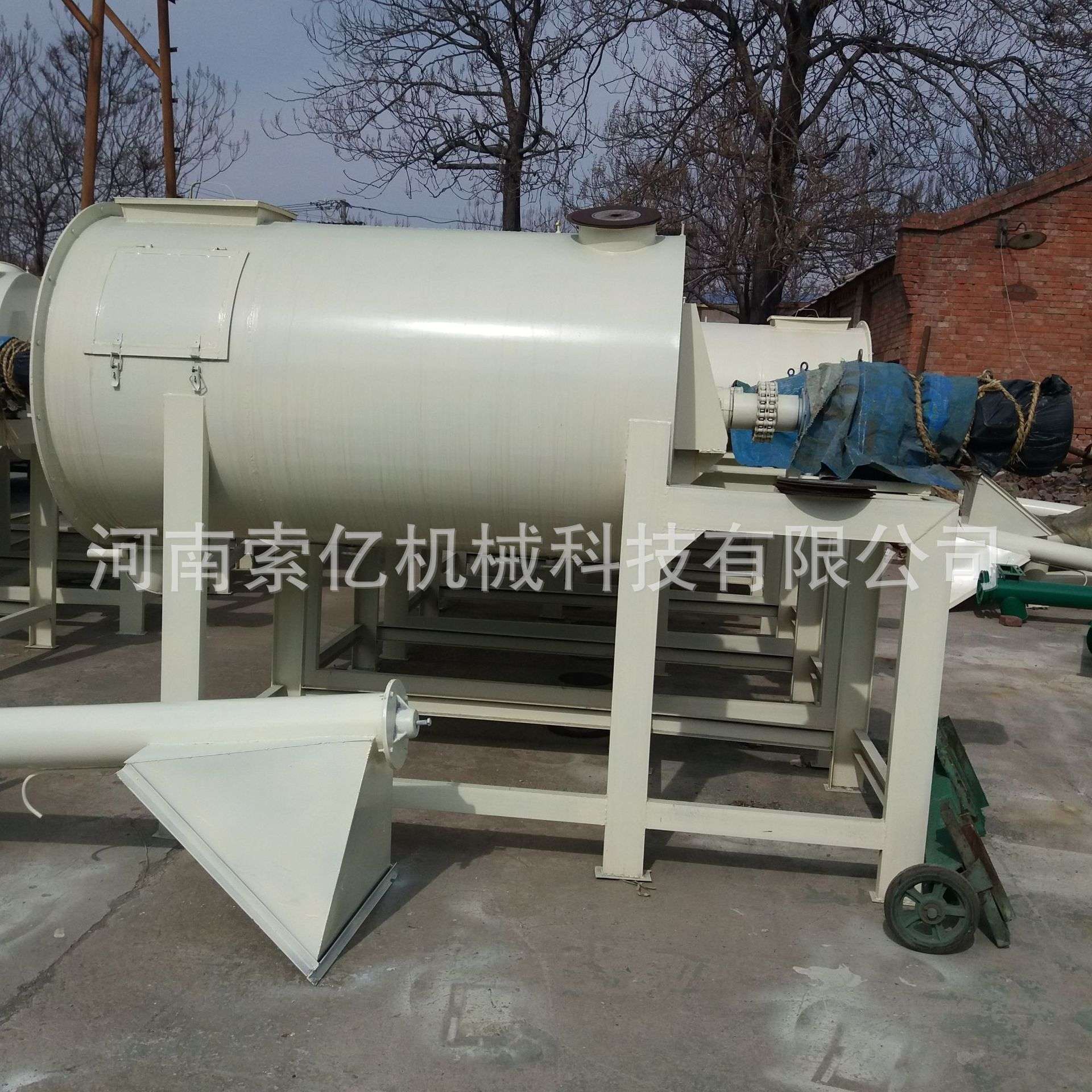 腻子粉自动搅拌机 1000型干粉砂浆搅拌生产线 瓷砖胶搅拌机