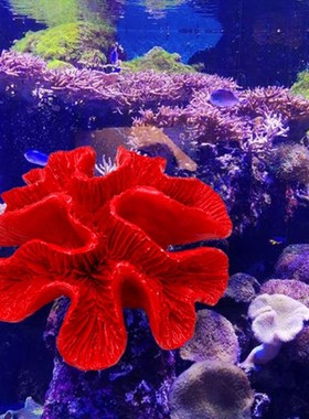 Aquarium Artificial Resin Coral Sea Plant Ornament Simulatio