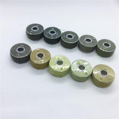 军绿色402聚酯纤维缝纫机线 抹茶绿手缝衣线 橄榄色宝塔线墨绿色