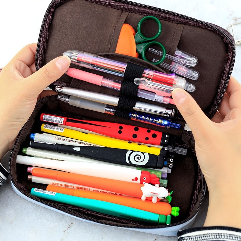 kaba bear pencil case pencil case large-capacity multi-fu