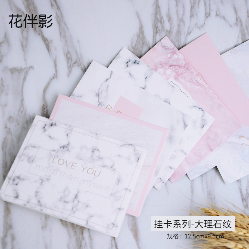 花伴影鲜花挂卡吊卡祝福卡鲜花包装花束挂卡多图案礼卡留言卡片