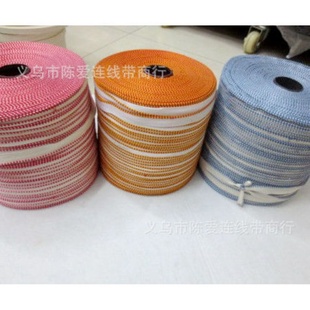 堵头布 精装 书头带 笃头布 相册耗材 书脊背条 500米红白色书边带