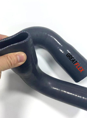 GREATFLEX灰色涡轮增压器7字型软管硅橡胶接头ER90工厂