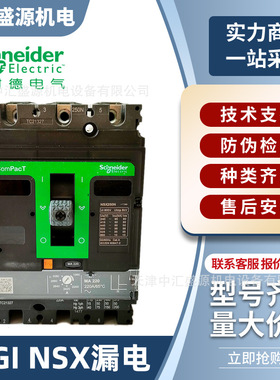 Vigi NSX漏电保护断路器32a100a160a250a400a630a三相四线断路器