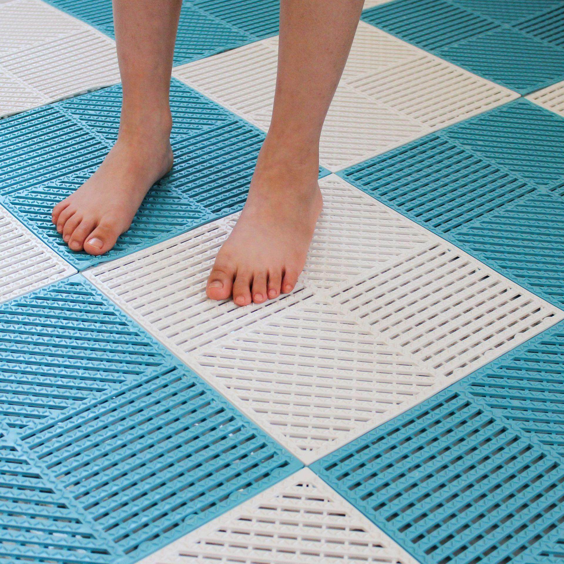 卫生间地垫全铺隔水浴室防滑垫厕所隔水淋浴房洗澡间游泳池镂空垫,居家布艺,入户地垫,淘宝优惠券,粉丝福利购,淘宝优惠卷