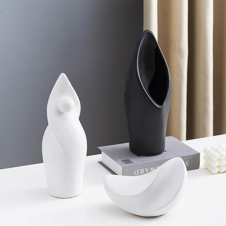 禅意日式陶瓷摆件客厅桌面复古工艺品玄关电视柜样板间装饰品摆设,家居饰品,花瓶,淘宝优惠券,粉丝福利购,淘宝优惠卷