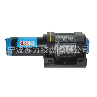 V4000磅 绞盘电动绞盘海4000仓热销牵引 AT沙滩外车机绞盘