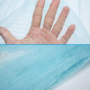 1.8公分网眼瓜栅鱼养鸡网家禽养殖防鸟拦鸡防护尼龙综丝塑料网