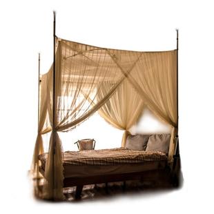 艾野宫廷蚊帐落地式 公主风2.0米1.8m加大加高 支架方顶加密韩欧式