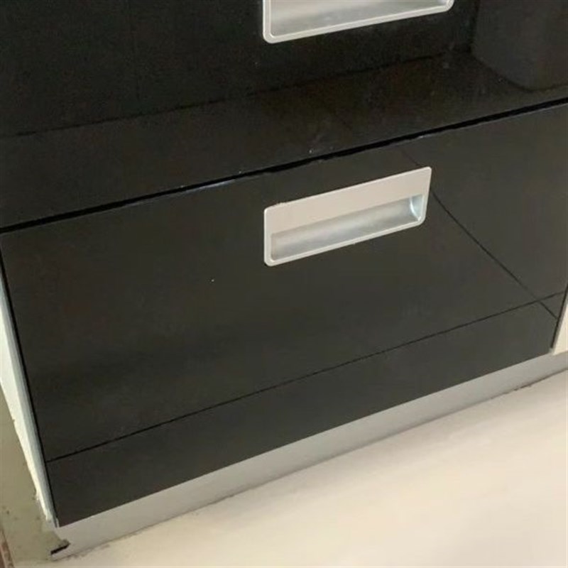 嵌入式消毒柜配件通用黑色高反光亚克力有机玻T璃面板一件定制