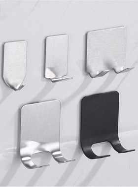 ADOREHOUSE 5PCS Aesive Hooks Stainless Steel Kitchen