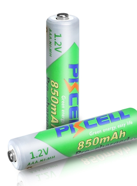 12pcs PKCELL AAA Battery 1.2V 850mah NI-MH AAA Rechargeable