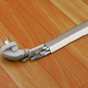 光纤走线网线底线地线地板线槽踩明线固定地面盖板银色压条保护