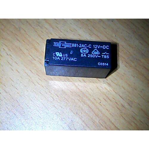881-2AC-C  12VDC  6脚     松川继电器 全新