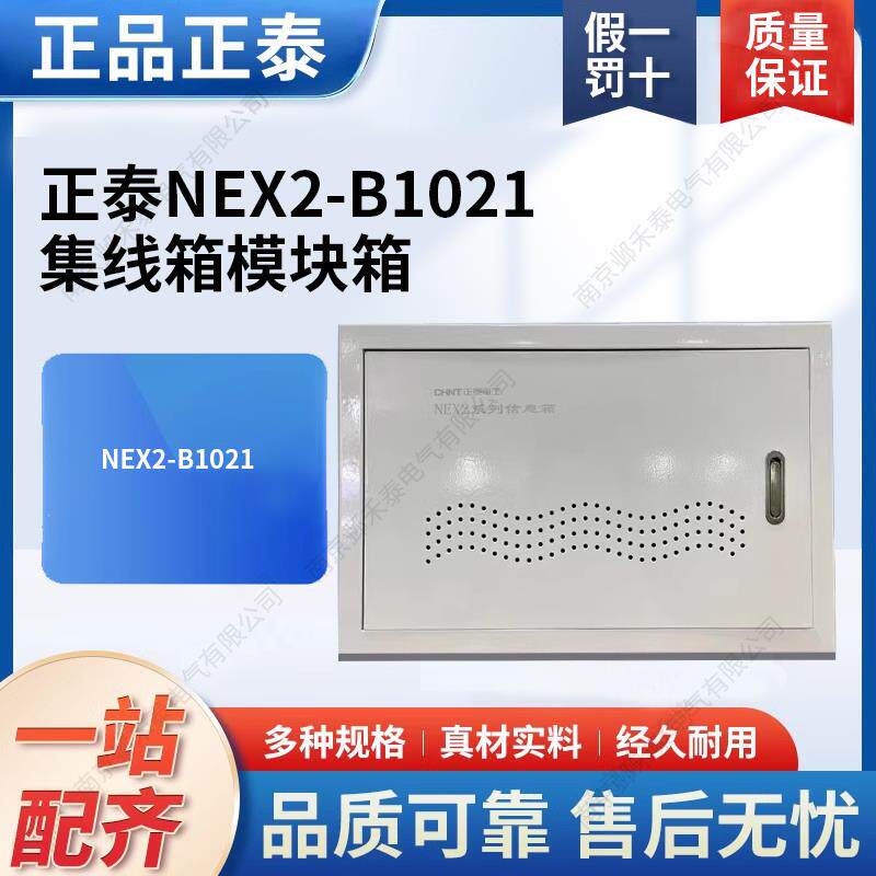弱电箱家用多媒体信息箱NEX2-B1021 300*200*100集线箱模块箱