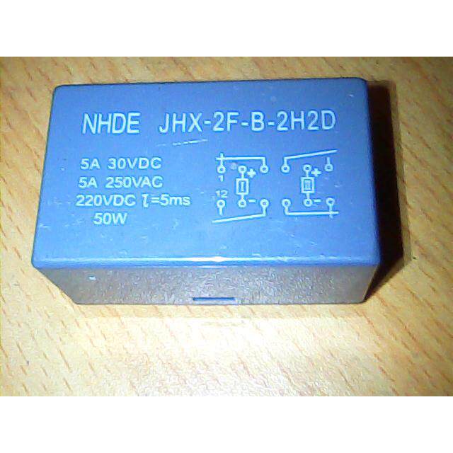 JHX-2F-B-2H2D   220VDC   原装拆机正品洪都继电器  JHX-2F-B-2H
