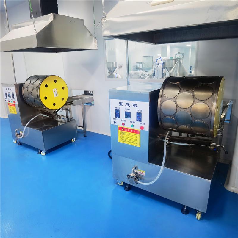 果蔬奶香千层蛋糕皮机器不锈钢毛巾卷设备自动上浆蛋皮机制造