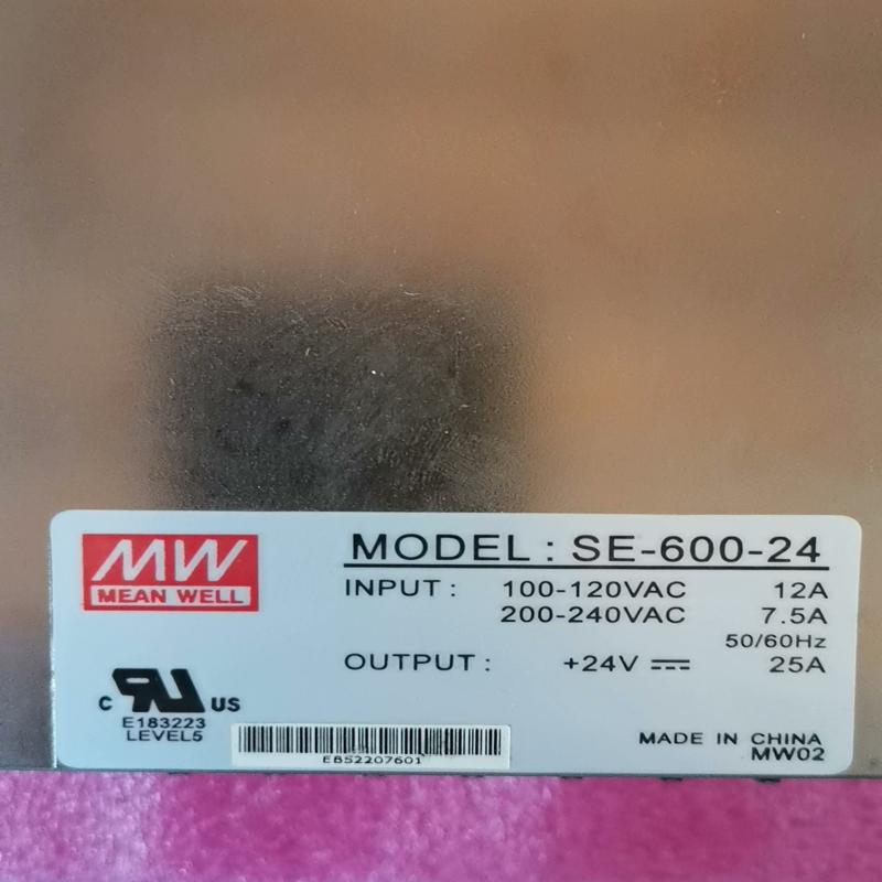 议价明纬SE-600-24开关电源，24V 25A 600W