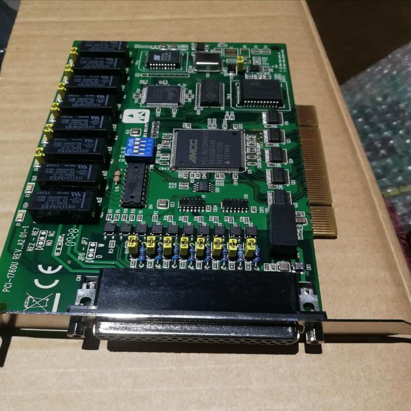 议价的研华 PCI-1760U REV:A2 8 路继电器输
