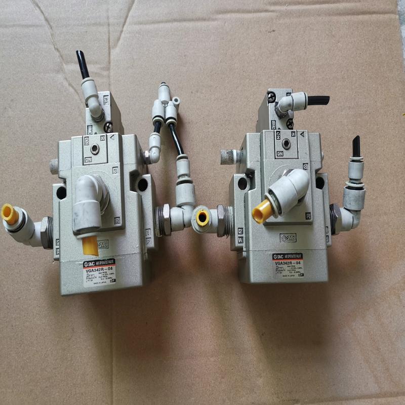 议价SMC外部先导式气控阀 VGA342R-04 实物图两个
