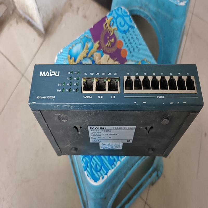 议价迈普IP语音主机  VG2000-8 功能包好，不提供技