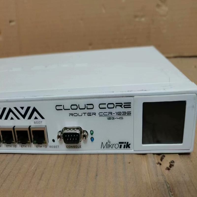 议价MikroTik软路由CCR1036-12g-4S软路由